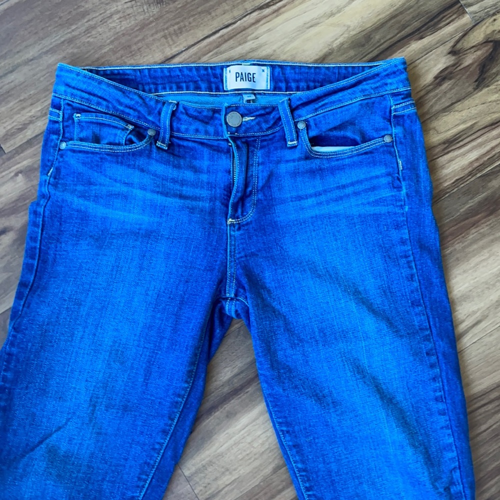 Paige size 29 blue jeans in mint condition
